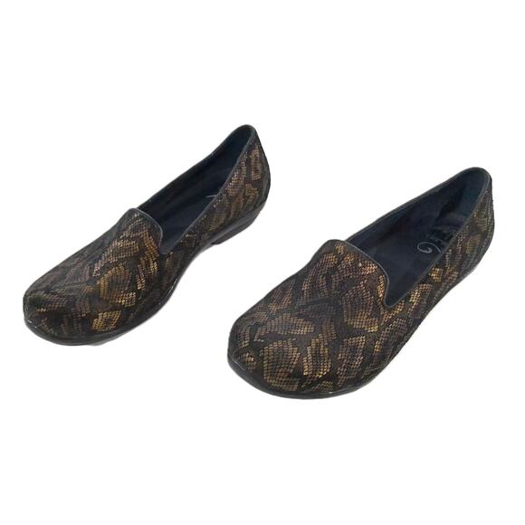 Dansko Olivia Snake Print Leather Clogs 42EU - Picture 6 of 6